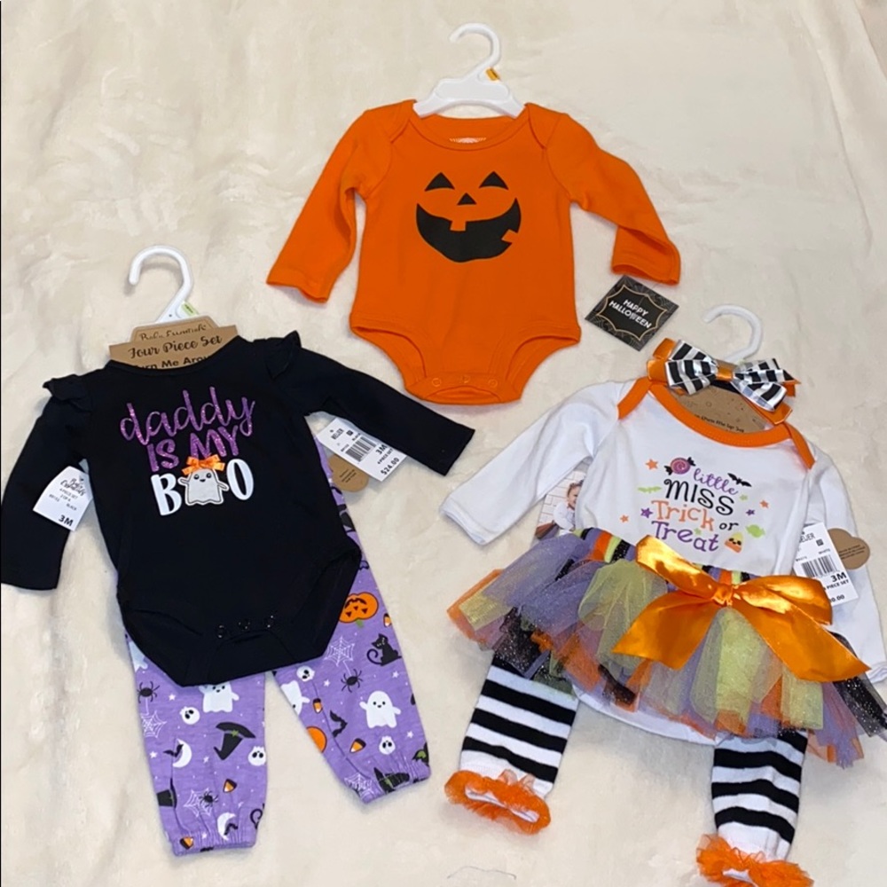 Baby Essentials Halloween Outfit Bundle - NWT